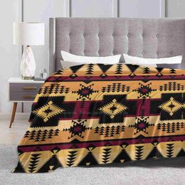 Blankets South Western Print Arrival Fashion Leisure Warm Flannel Blanket Cowgirl Cowboy Southern Country Farmer Rancher