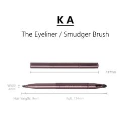 KevynAucion The Eye Liner Smudger Retractable Makeup Brush Portable Travel Sized Brow Lash Liner Definer Cosmetics Brush Tools8972731