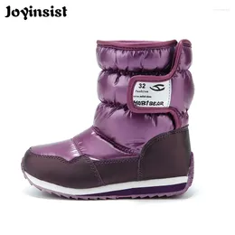 Boots -30 Degree Winter Warm Shoes Waterproof Children's Girls Boys Children Anti-slip