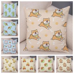 Pillow Cartoon Patchwork Animal Body Throw Case Cover Home Living Room Decorative Pillows For Sofa Bed Car 45 Nordic