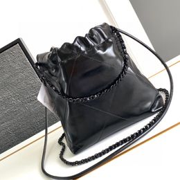 Chanells Designer Bag Crossbody Bag Chanelles Handbag Luxury Brand Bucket Bag 20Cm Mini Small Garbage Bag Chain Vintage Bag Fashionable Shoulder Bag Handbag 419