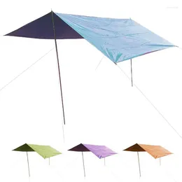 Tents And Shelters Outdoor Awning Waterproof Camping Sun Shelter For Tourist Garden Picnic Beach Shade Sunshade Canopy Tarp Tent