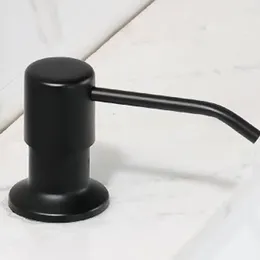 Liquid Soap Dispenser Kitchen With Wide Range Of Uses - Stylish Finish And Rust-resistant Sturdy Construction Type A Black