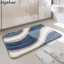 Carpets Simple Rugs Non-slip Soft Floor Mat Modern Household Bedside Rug Bathroom Absorbent Bath Mats Quick Dry Doormat Entrance Hallway