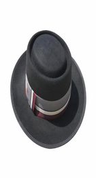 Women039s Classic Wide Brim Warm Wool Fedora Hat with Colored Ribbon Retro Style Felt Panama Hat4854176