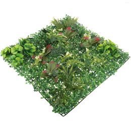 Decorative Flowers Plastic Fence Fake Green Wall Panel Decorations Artificial Plants Grass Ldpe (high Pressure Polyethylene) Turf Home Faux