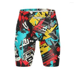 Men's Swimwear Swim Swimsuit Short Swimming Trunks Summer Beach Tights Shorts Quick Dry Surfing Diving Bathing Suit