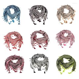Scarves Fashion Arab Scarf Shawl For Adult Skin Friendly Suitable Daily Wear Holiday Office Versatility As Headscarf