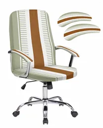 Chair Covers Boho Retro Tribal Stripes Elastic Office Cover Gaming Computer Armchair Protector Seat