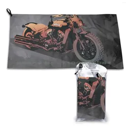 Towel Motorcycle Quick Dry Gym Sports Bath Portable Skin Texture Honeycomb Mat Glass Pieced Moss Green Glazy Repeating