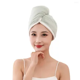 Towel Two Color Hair Towels Frizz Preventing Quick Dry For Women With Long Curly Reversible Wet