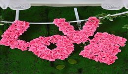 Decorative Flowers Wreaths Artificial LOVE Wedding Decoration Petals For Romantic Night Event Party Colour Rose PetalsDecorative1000903