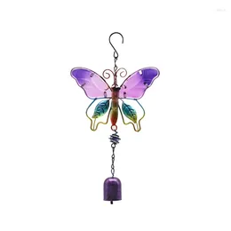 Decorative Figurines Butterfly Wind Chime For Wall Window Door Hummingbird Bell Hanging Ornaments Vintage Home Campanula Decoration Crafts