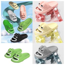 New top Designer Ugly and Cute Funny Frog Slippers sandals Wearing Summer black white Thick Sole and High EVA Anti slip Beach Shoes