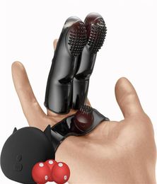 Sex toys Massagers Charge More Than 10 Frequency Conversion Kato Eagle Av Male Excellent Finger Tip Fun Set Three Balls Vibrate G8220504