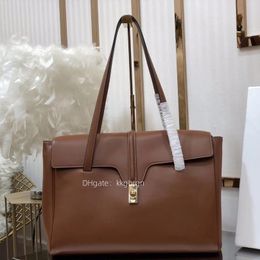 10A Evening Bags Fashion Tote Bag large capacity satchel Cross Body Bags Women Shoulder Purse Leather Hardware Capacity Handbag Rotary Lock Opening Closing