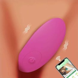 Other Health Beauty Items Bluetooth APP Vibrator for Women Dildo Wireless Control Vibrating Egg Clitoris Stimulator Female Toys for Adults Couple 18 T240510