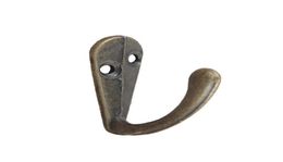 Whole Single Prong Hook Hanger Antique Bronze 34cm x 14cm for Clothes Coat Robe Purse Hat DH87671626736