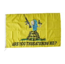 Any Size Custom Don039t Tread On Me Flag 90x150cm 100D Polyester Fabric Posters 3x5ft Popular Home Decoration Banners5712781