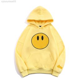 Mens and Womens Hoodie Fashion Streetwear Smiley Face Sweater Casual Trend Drew Sweatshirts 25