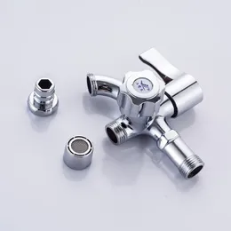 Bathroom Sink Faucets Dual-use Garden Courtyard Outdoor Faucet One-in-two-out Washing Machine