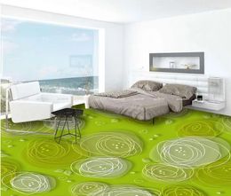 Wallpapers 3d Flooring Abstract Flowers Transparent Rose Pattern Simple Fashion Floor Pvc Wallpaper Painting