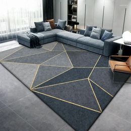 Carpets 6866 Nordic Tie-Dye Carpet Wholesale Plush Mat Living Room Bedroom Bed Blanket Floor Cushion For Home Decoration