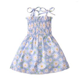 Girl Dresses Toddler Baby Casual Sleeveless Straps Cute Floral Sundress Summer Clothes Outfits Dress Shoes Size 6 Girls