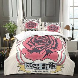 Bedding Sets Floral Animal Bird Duvet Cover Set Include 1 2 Pillowcases Music Comforter Microfiber Soft