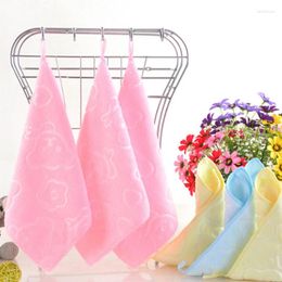 Towel 4 Color Printing Baby Children Towels Super Soft Care Strong Absorbent Bath For Hook Small Square Kids