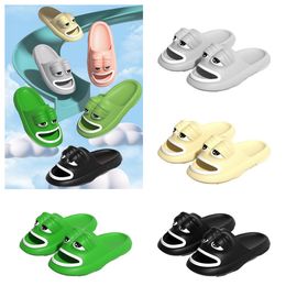 2024 New top Luxury Designer Ugly and Cute Funny Frog Slippers sandals Wearing Summer black white Thick Sole and High EVA Anti slip Beach Shoes