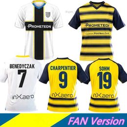 23 24 Parma Mens Soccer Jerseys OSORIO BENEDYCZAK ESTEVEZ CHARPENTIER BERNABE BONNY BEGIC CAMARA SOHM 2023 2024 Home Football Shirts Uniforms