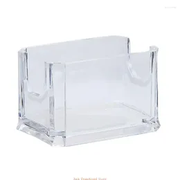 Storage Bottles Clear For Case Tea Bags Sugar Packet Household Container Boxes Durab