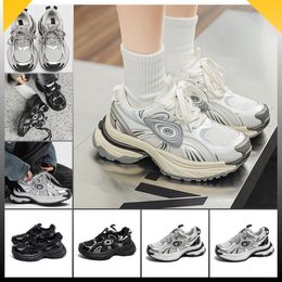 Popular thick soled dad shoes women new China-Chic casual shoes sneakers white lace-up sneaker four style free shipping youth lovers 2024 new trendy mens