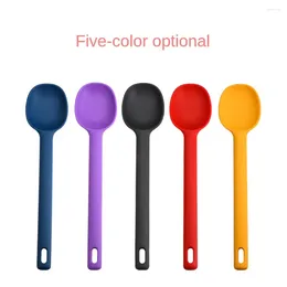 Spoons Spoon Convenient Storage Easy Wash Black Yellow Houseware Silicone Does Not Hurt The Pot Inner Core Material