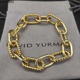 Charm Bracelets DY bracelet designer cable bracelets fashion jewelryDY Men Chain Bracelet Copper Brand Jewelry Fashion Wrist For Women