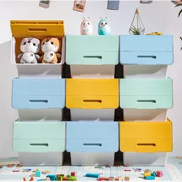 Storage Bags Box And Children'S Plastic Toys Household Open Large Front Capacity Clothes
