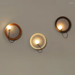 Wall Lamps Italy Design Simple Fancy Luxury G9 LED Warm Light Bedroom Living Room El Decoration Small Round Lamp