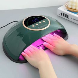 Nail Dryers 69LEDs Nail Dryer UV LED Nail Lamp for Curing All Gel Nail Polish With Motion Sensing Professional Manicure Sn Tool Equipment T240510