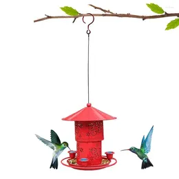 Other Bird Supplies 1PCS Feeder Colorful Hummingbird Food Hand Blown Hummingbirds Water Feeding Device Outdoor Parrot Accessories