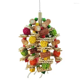Other Bird Supplies Toys For Parrots Corn Cob Toy Birdhouse Natural Multi-Colored Climbing Promotes Exercise &