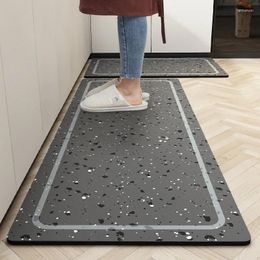 Carpets Kitchen Carpet Home Long Strip Free Cleaning Dirt-Resistant Non-Slip Floor Mat Waterproof And Oil-Proof Can Be Scrubbed Rug
