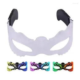 Party Decoration Led Light Up Glasses Colourful Luminous 7 Colour Flashing For Nightclub Dj Glow Supplies