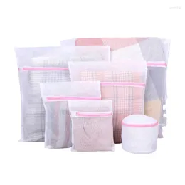 Laundry Bags 1pc 40 50cm Square Bag Set Bra Wash Underwear Mesh Clothing Storage