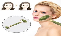 Jade Roller Massager for Face Rollers Gua Sha Nature Stone Beauty Thinface Lift Anti Wrinkle Facial Skin Care Tools6091733