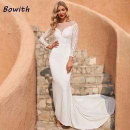 Party Dresses Bowith Evening Dress Wedding Elegant Long For Women Bride Prom Formal Occasions Gala Sleeves Vestidos