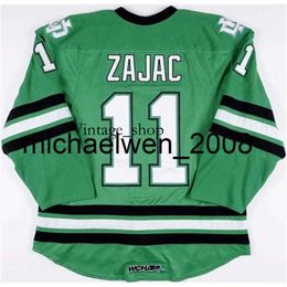 Vin Weng Youth Kids ND Hockey Jersey 5 Chay Genoway 11 Darcy Zajac 29 Brock Nelson 100% Stitched Fightings Siouxs DAKOTA Hockey Jerseys