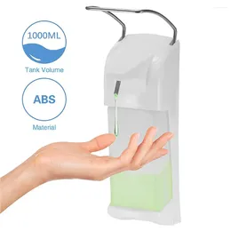 Liquid Soap Dispenser Elbow Press Foam Hands Foaming Machine Dispensing Toilet