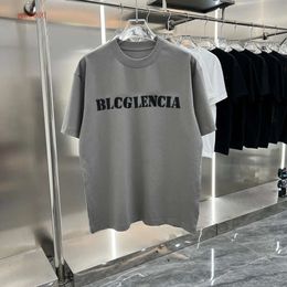 LENCIA Unisex Summer T-shirts Mens Vintage Jersey T-Shirt Womens Oversize Heavyweight 100% Cotton Fabric Workmanship Plus Size Tops Tees BG30246