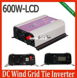 1000W LCD grid tie inverter with dump load for DC wind turbien generatormppt pure since wave wind on grid inverter1848693